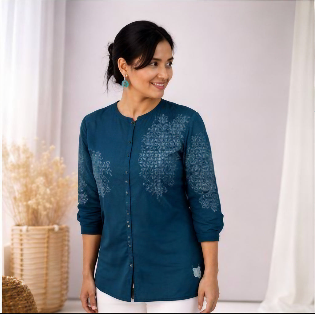 Half kurti with Kadai